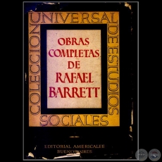 OBRAS COMPLETAS DE RAFAEL BARRETT - Año 1943